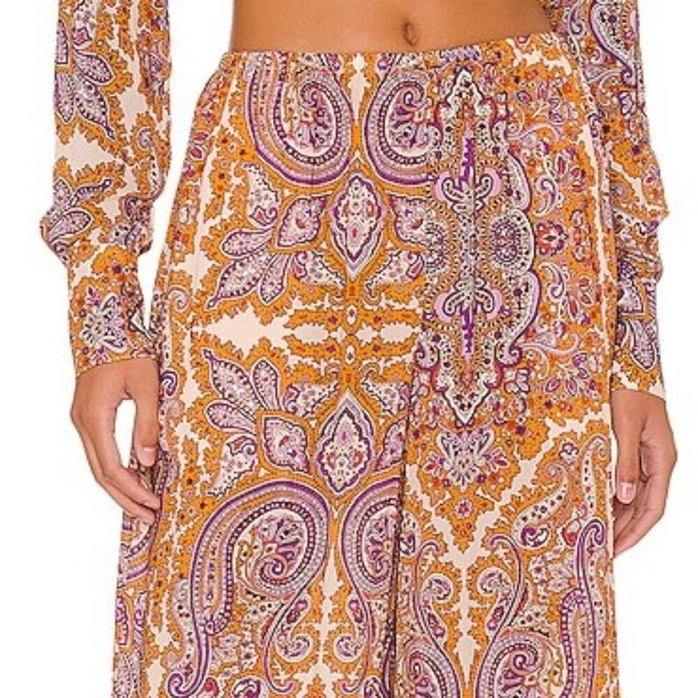 L'Academie Palma Pant Aria Multi Paisley XS